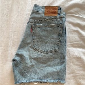 Levi denim shorts